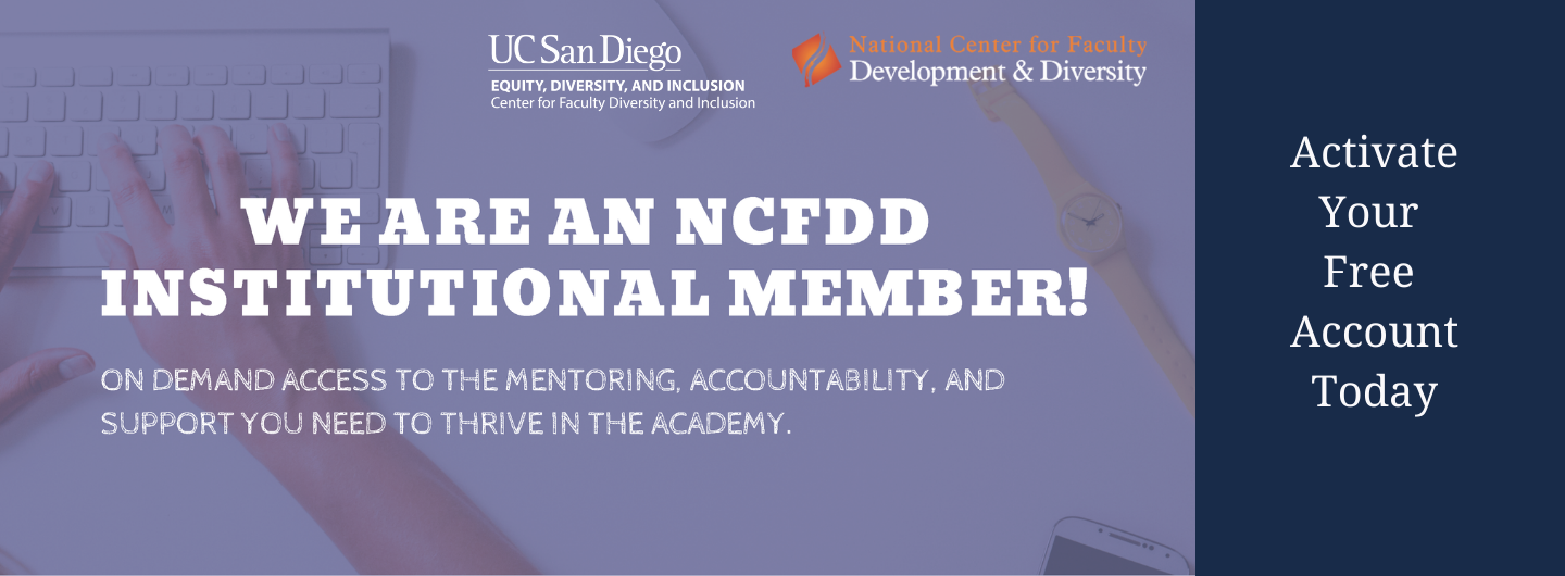 Activate your NCFDD Membership