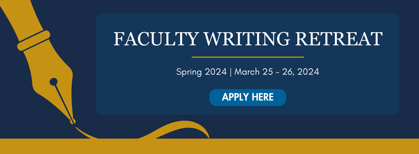 Spring 2024 Faculty Writing Retreat